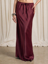 AiiRZ Cut Tie And Drawstring Maxi Skirt